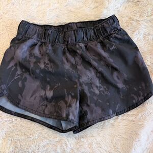 Old Navy Charcoal Patterned Athletic Shorts
